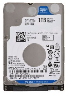 Dysk WD WD10SPZX_3M (1 TB ; 2.5"; SATA III; 128 MB; 5400 obr/min)