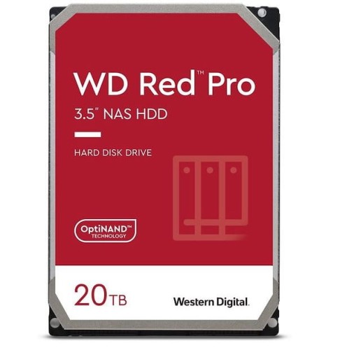 Dysk HDD WD Red Pro WD201KFGX (20 TB ; 3.5"; 512 MB; 7200 obr/min) - 1017189
