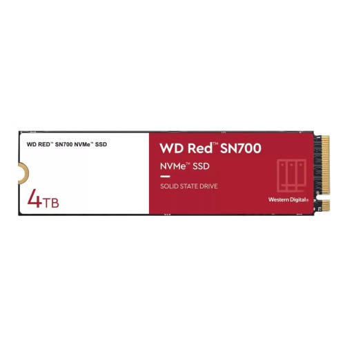Dysk SSD WD Red SN700 WDS400T1R0C (4 TB ; M.2; PCIe NVMe 3.0 x4) - 1017876
