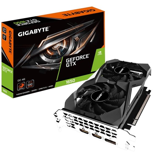 Karta VGA Gigabyte GeForce GTX 1650 OC 4GB GDDR5 128bit 2xHDMI+DP PCIe3.0 - 806045