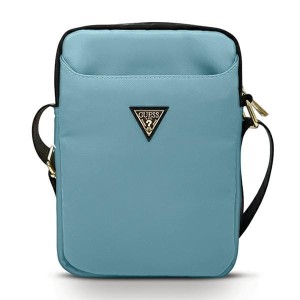 Guess Torba GUTB10NTMLLB 10" niebieska Nylon Triangle Logo
