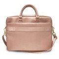 Guess torba do laptopa GUCB15PUSASPI 15" różowa Saffiano Script - 1287527