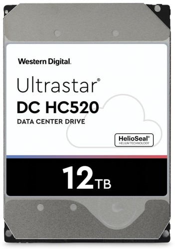 Dysk serwerowy HDD Western Digital Ultrastar DC HC520 (He12) HUH721212ALN600 (12 TB; 3.5"; SATA III) - 725304
