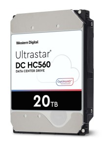 Dysk Western Digital Ultrastar DC HC560 7K8 20TB 3,5" 512MB SATA III 512e SE NP3 WUH722020ALE6L4