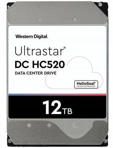 Dysk serwerowy HDD Western Digital Ultrastar DC HC520 (He12) HUH721212ALE600 (12 TB; 3.5"; SATA III) - 894797