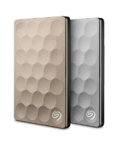 Dysk zewnętrzny SEAGATE BACKUP PLUS Ultra Slim STEH2000201 2TB USB3.0 Gold