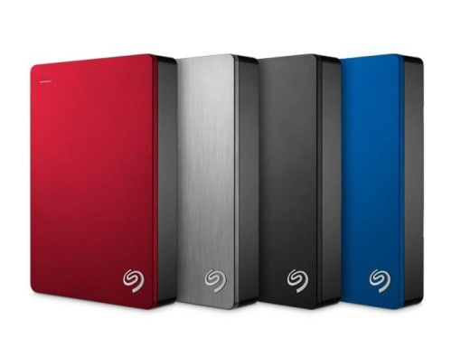 Dysk zewnętrzny SEAGATE BACKUP PLUS STDR4000902 4TB USB3.0 czerwony + Etui do dysku czarne - 970898