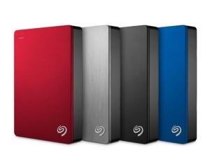 Dysk zewnętrzny SEAGATE BACKUP PLUS STDR4000900 4TB USB3.0 srebrny + Etui do dysku czarne