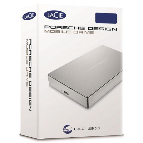 Dysk zewnętrzny LaCie Porsche Design 5TB USB C 2,5'' STFD5000400 Silver - 970908