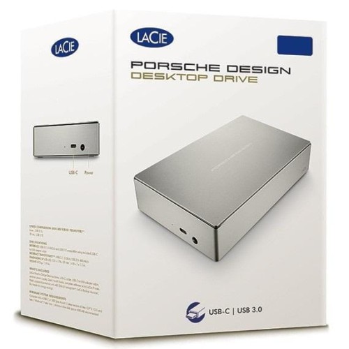 Dysk zewnętrzny LaCie Porsche Design Desktop Drive 8TB USB-C 3,5'' STFE8000401 Silver - 970919