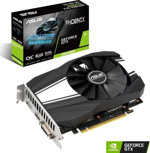 Karta VGA Asus Phoenix GeForce® GTX 1660 SUPER OC 6GB GDDR6 192bit DVI+HDMI+DP PCIe3.0 - 805750