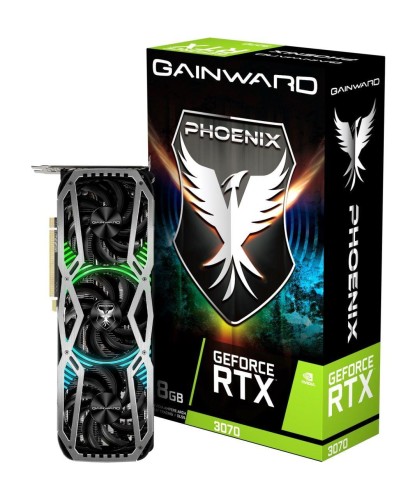 Karta VGA Gainward GeForce RTX 3070 Phoenix 8GB GDDR6 256bit HDMI+3xDP PCIe4.0 - 971398