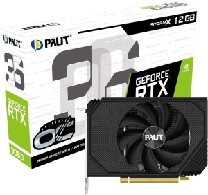 Karta VGA Palit GeForce RTX 3060 StormX OC 12GB GDDR6 192bit HDMI 3xDP PCIe4.0