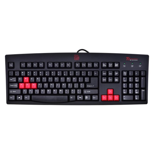 Klawiatura membranowa Thermaltake eSports Amaru KB-AMR009USD (USB 2.0; (US); kolor czarny) - 878117