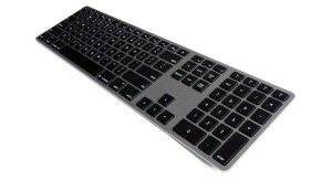 Matias klawiatura aluminiowa Mac bluetooth podświetlana Space Gray