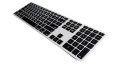 Matias klawiatura aluminiowa Mac bluetooth podświetlana Silver - 782680