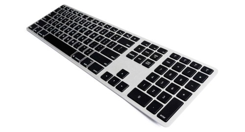 Matias klawiatura aluminiowa Mac bluetooth podświetlana Silver - 782680