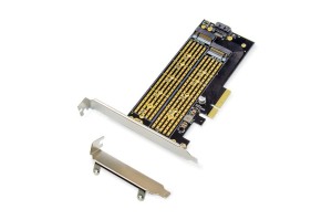 Karta rozszerzeń (Kontroler) DIGITUS M.2 NGFF/NVMe SSD PCIe 3.0 SATA  110, 80, 60, 42, 30mm