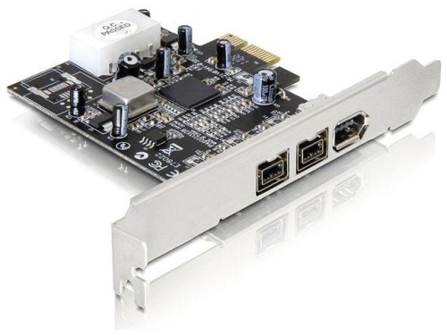 Kontroler FireWire Delock PCI Express - FireWire 2x 1394B + 1x 1394A - 974132