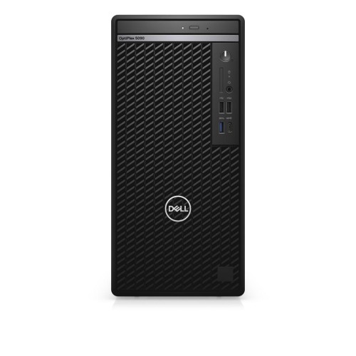 Dell Optiplex 5090 MT i7-10700 8GB DDR4 SSD256 UHD Graphics 630 DVD-RW LAN Kb+Mouse W10Pro Czarny - 1144509