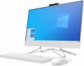HP All-in-One 24-df0007nw QuadCore i3-10100T 23,8"FHD AG 250nit IPS 4GB DDR4 SSD256 UHD630 WiFi BT Cam720p Klaw+Mysz Win10 2Y Snow White - 870309