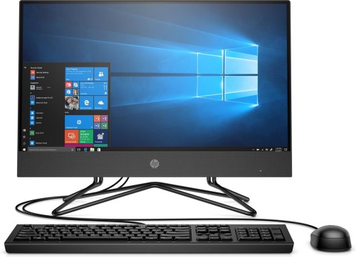 HP 200 G4 22 AIO i3-10110U 21,5"FHD AG 250nit IPS 8GB DDR4 SSD256 UHD620 DVD WiFi BT Klaw+Mysz W10Pro 3Y Black - 1044287