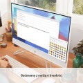 HP All-in-One 27-cb0159nw OctaCore Ryzen 7 5700U 27"FHD AG 300nit IPS 8GB_3200MHz SSD512 Radeon RX Vega 8 WiFi BT5 Cam720p Klaw+Mysz Win11 2Y Starry White - 1044079