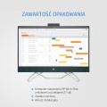 HP All-in-One 27-cb0159nw OctaCore Ryzen 7 5700U 27"FHD AG 300nit IPS 8GB_3200MHz SSD512 Radeon RX Vega 8 WiFi BT5 Cam720p Klaw+Mysz Win11 2Y Starry White - 1044078
