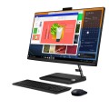 Lenovo IdeaCentre AIO 3 27ALC6 Ryzen 5 5500U 27" FHD IPS 250nits 16GB DDR4 3200 SSD512 AMD Radeon Graphics Keyboard + Mouse LAN Win11 Black - 1044127