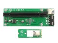 DELOCK KARTA PCI-E X16 -> M.2 KEY B+M + KABEL USB 30CM 41428 - 913043