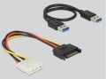 DELOCK KARTA PCI-E X16 -> M.2 KEY B+M + KABEL USB 30CM 41428 - 913042