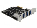 DELOCK KARTA PCI-E -> USB 3.0 4-PORT 90304 - 748849