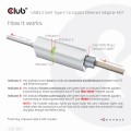 Karta sieciowa Club3D CAC-1519 (USB3.2 Gen1 Type-C to Gigabit Ethernet Adapter) - 1048300