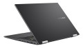 ASUS Vivobook Flip 14 TP470EA-EC324W i3-1115G4 14.0" FHD 250nits Glossy LED Backlit IPS Touch 8GB DDR4 SSD512 Intel UHD Graphics WLAN+BT Cam FingerPrint 42WHrs Win11 Indie Black - 1218592