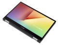 ASUS Vivobook Flip 14 TP470EA-EC324W i3-1115G4 14.0" FHD 250nits Glossy LED Backlit IPS Touch 8GB DDR4 SSD512 Intel UHD Graphics WLAN+BT Cam FingerPrint 42WHrs Win11 Indie Black - 1218585