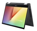 ASUS Vivobook Flip 14 TP470EA-EC324W i3-1115G4 14.0" FHD 250nits Glossy LED Backlit IPS Touch 8GB DDR4 SSD512 Intel UHD Graphics WLAN+BT Cam FingerPrint 42WHrs Win11 Indie Black - 1218581