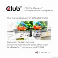 Stacja dokująca Club3D CSV-1460 (SenseVision Dual Display 4K USB 3.0) - 1055675