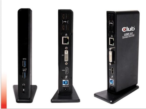 Stacja dokująca Club3D CSV-3242HD (SenseVision Dual Display USB 3.0) - 1055590