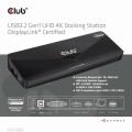 Stacja dokująca Club3D CSV-3103D (SenseVision 4K Docking Station USB 3.0) - 1055627