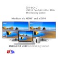 Stacja dokująca Club3D CSV-3104D (USB 3.2 Gen 1 4K UHD at 30Hz Mini Docking Station) - 1055640