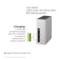 Stacja dokująca Club3D CSV-3104D (USB 3.2 Gen 1 4K UHD at 30Hz Mini Docking Station) - 1055641