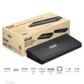 Stacja dokująca Club3D CSV-1562 USB TYPE C 3.2 GEN 1 UNIVERSAL TRIPLE 4K CHARGING DOCK 60W) - 1055662