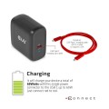 Stacja dokująca Club3D CSV-1564W65 (USB Gen1 Type-C Triple Display Dynamic PD Charging Dock with 65 Watt PS) - 1310716