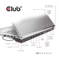 Stacja dokująca Club3D CSV-1564W65 (USB Gen1 Type-C Triple Display Dynamic PD Charging Dock with 65 Watt PS) - 1310714