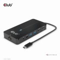 Club 3D CSV-1595 USB GEN1 TYPE-C 7-IN-1 HUB WITH 2XHDMI, 2USB GEN1 TYPE-A, 1 RJ45, 1X3.5MM AUDIO, 1XUSB GEN1 TYPE-C 100W FEMALE PORT - 1055696
