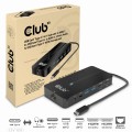 Club 3D CSV-1595 USB GEN1 TYPE-C 7-IN-1 HUB WITH 2XHDMI, 2USB GEN1 TYPE-A, 1 RJ45, 1X3.5MM AUDIO, 1XUSB GEN1 TYPE-C 100W FEMALE PORT - 1055697