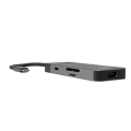 GREEN CELL HUB USB-C ADAPTER GC CONNECT 7W1 (3XUSB 3.1, HDMI 4K 60HZ, USB-C PD 85W, MICROSD/SD) - 1175618