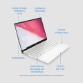HP Pavilion Aero 13-be0244nw Ryzen 7 5800U 13,3"WYXGA 16:10 AG 400nit 100%sRGB IPS 16GB_3200MHz SSD512 RX Vega 8 ALU BLK BT Win11 2Y Ceramic White - 1053915