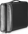 HP 14 Blk/Slv Carry Sleeve 3XD34AA - 858817