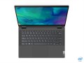 Lenovo IdeaPad Flex 5 Hybryda (2w1) 35,6 cm (14") 1920 x 1080 px Ekran dotykowy Intel® Core™ i5 dziesiątej generacji 8 GB DDR4-SDRAM 512 GB SSD Wi-Fi 6 (802.11ax) Windows 10 Home Szary - 918794
